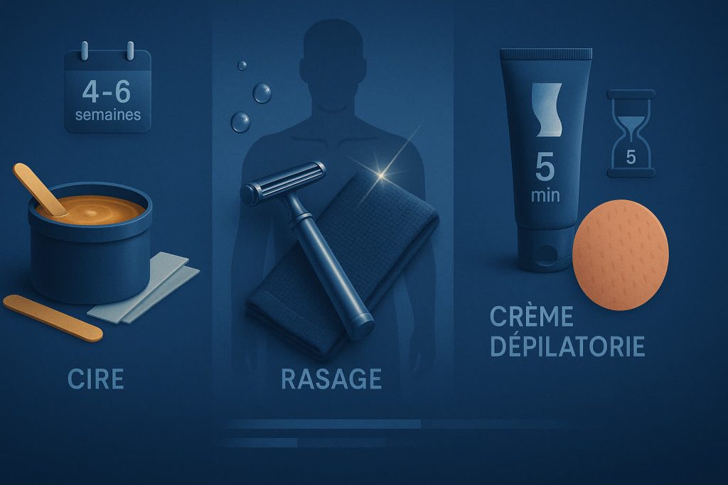 épilation maillot homme