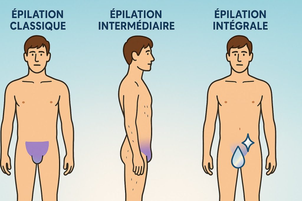 épilation maillot homme